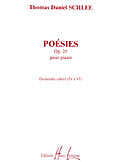 Lemoine Schlee Thomas Daniel - Poesies II Op.25 - Piano