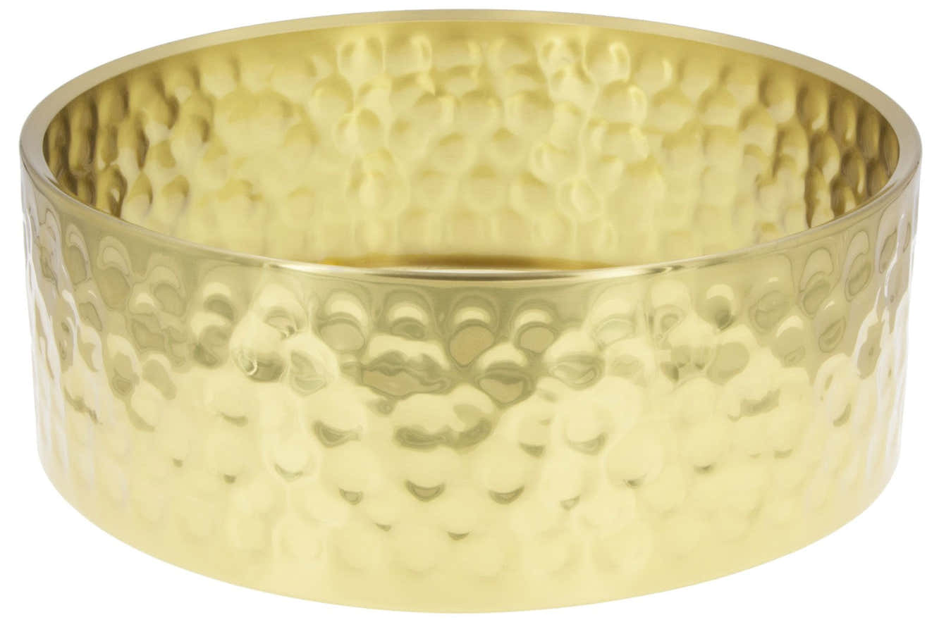 Shb1405 14" X 5" Fusto in ottone martellato Cassa chiara