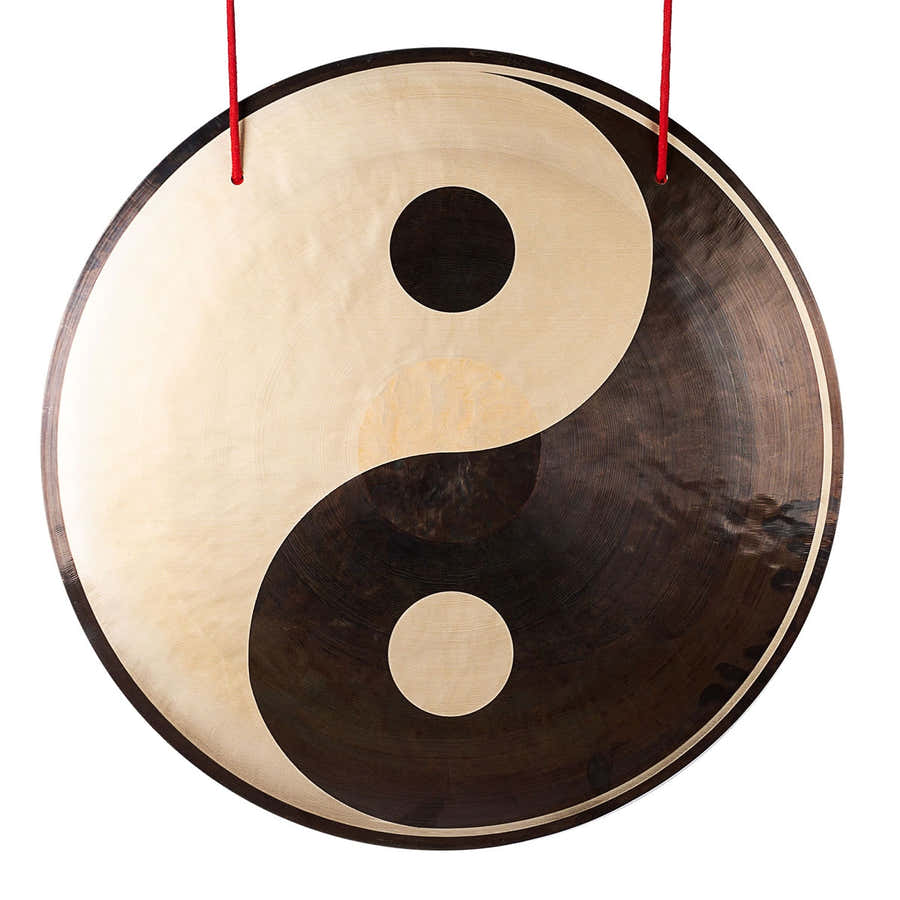 Gong a vento 20" Yin & Yang