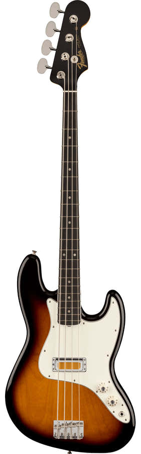 Jazz Bass Gold Foil Ebo 2-Color Sunburst