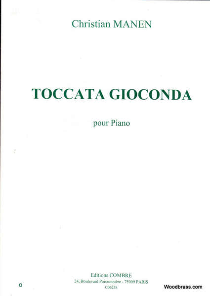 Manen Christian - Toccata Gioconda - Piano