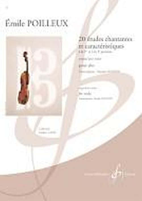 Poilleux Emile - 20 studi cantabili e caratteristici - Viola