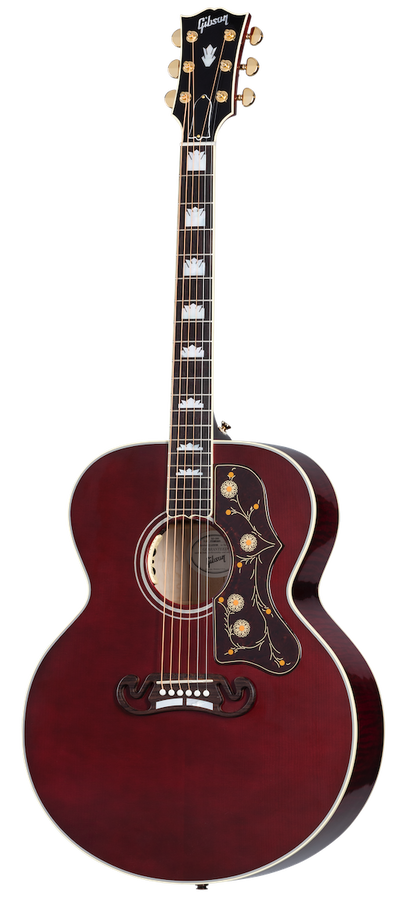 SJ-200 Standard Acero Rosso Vino Moderno