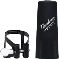 M/O BLACK LIGATURE ALTO WITH PLASTIC CAP - LC53BP