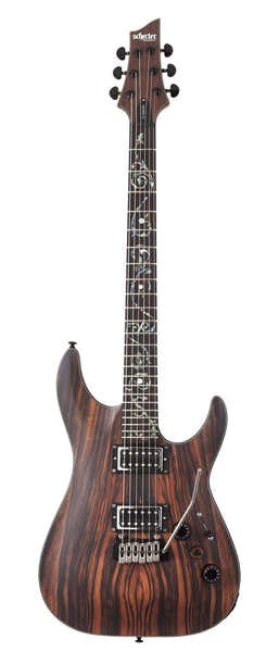 Schecter C-1 Exotic Ebony