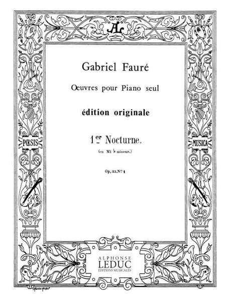 FAURE GABRIEL - NOCTURNE N°1