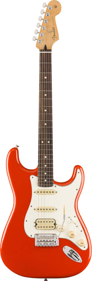 Stratocaster HSS Player II RW Rosso corallo