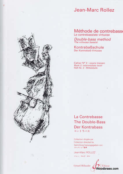 Rollez JEAN-marc - Methode De Contrebasse Vol.2