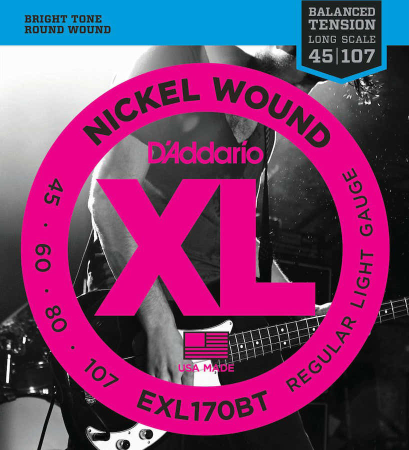 EXL170BT Avvolte in nickel scala lunga regular leggere 45-107