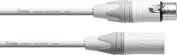 Cavo Microfonico XLR 5 M Bianco