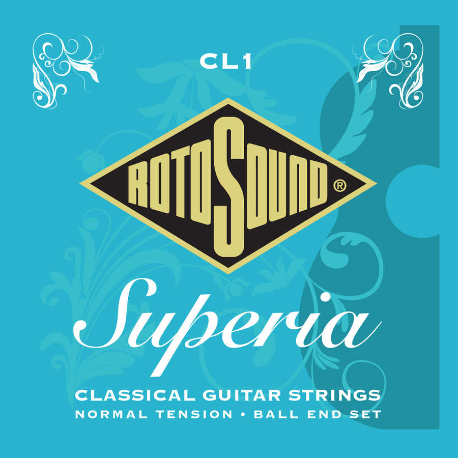 Superia CL1 Set di nylon/avvolto in argento con estremità a sfera