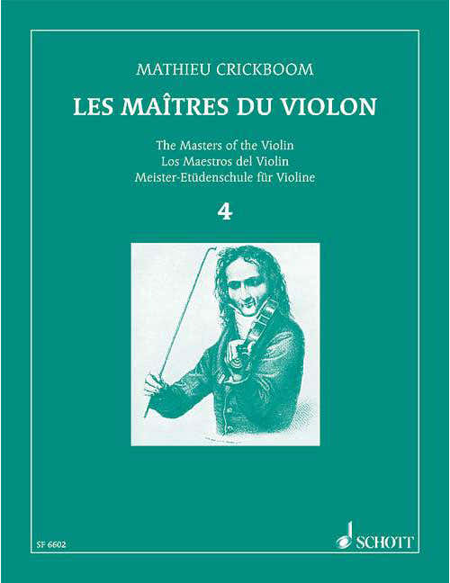 CRICKBOOM M. - LES MAITRES DU VIOLON VOL.4
