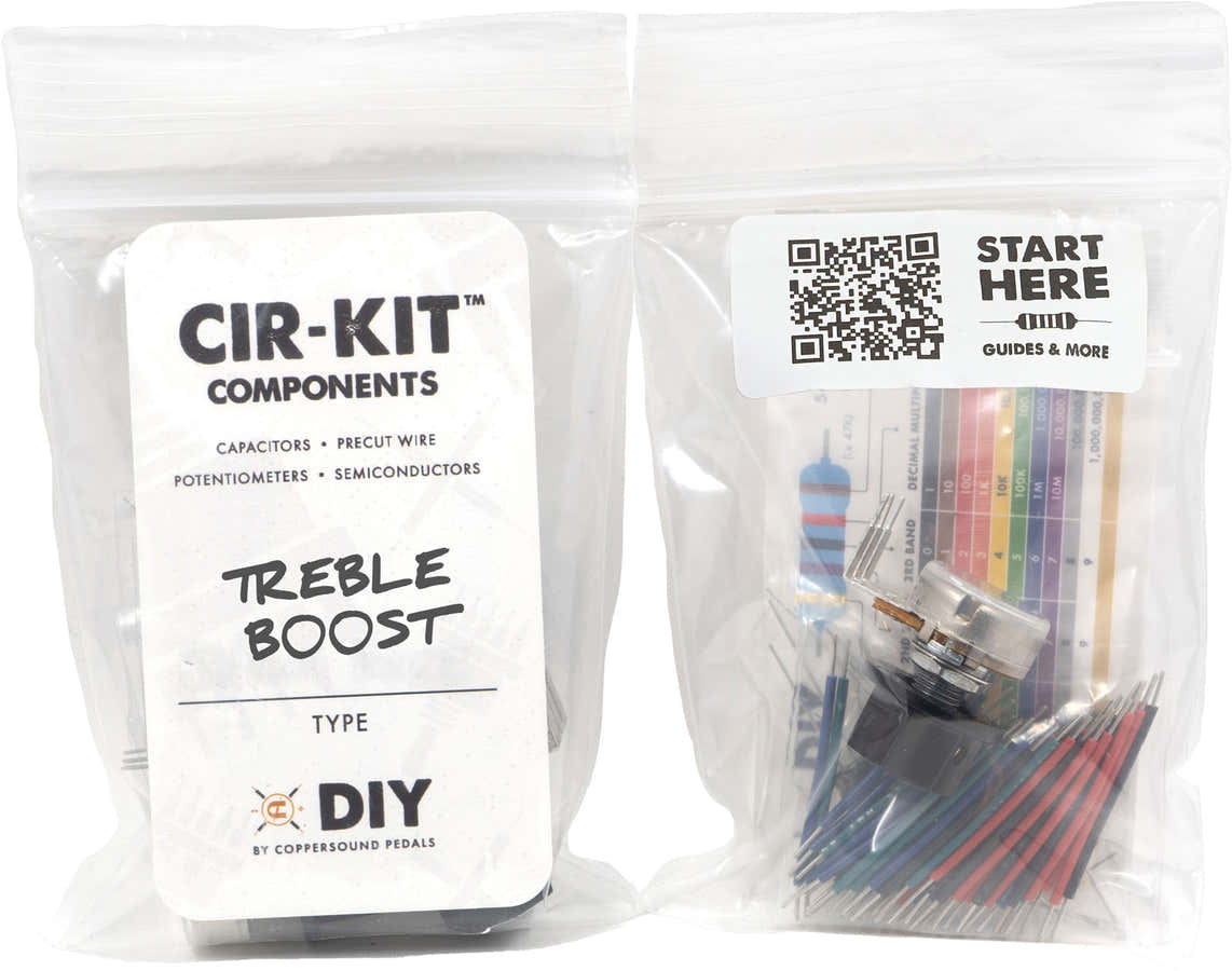 Cir-Kit sacchetto di componenti Boost degli acuti