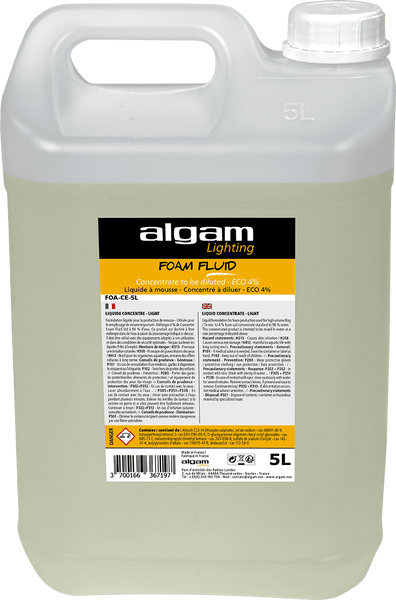 Liquido schiumogeno concentrato da diluire ECO 4% 5L