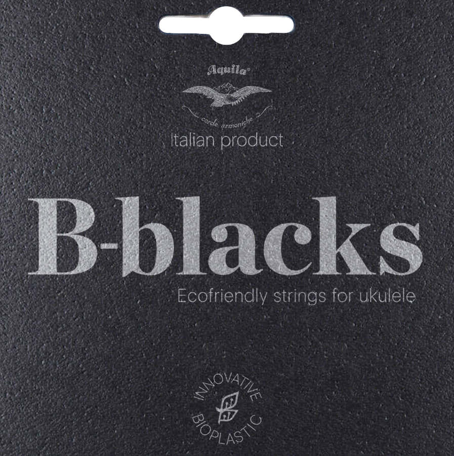 181U B-blacks Set Ukulele Soprano/Concerto Do - GCEA - Sol grave