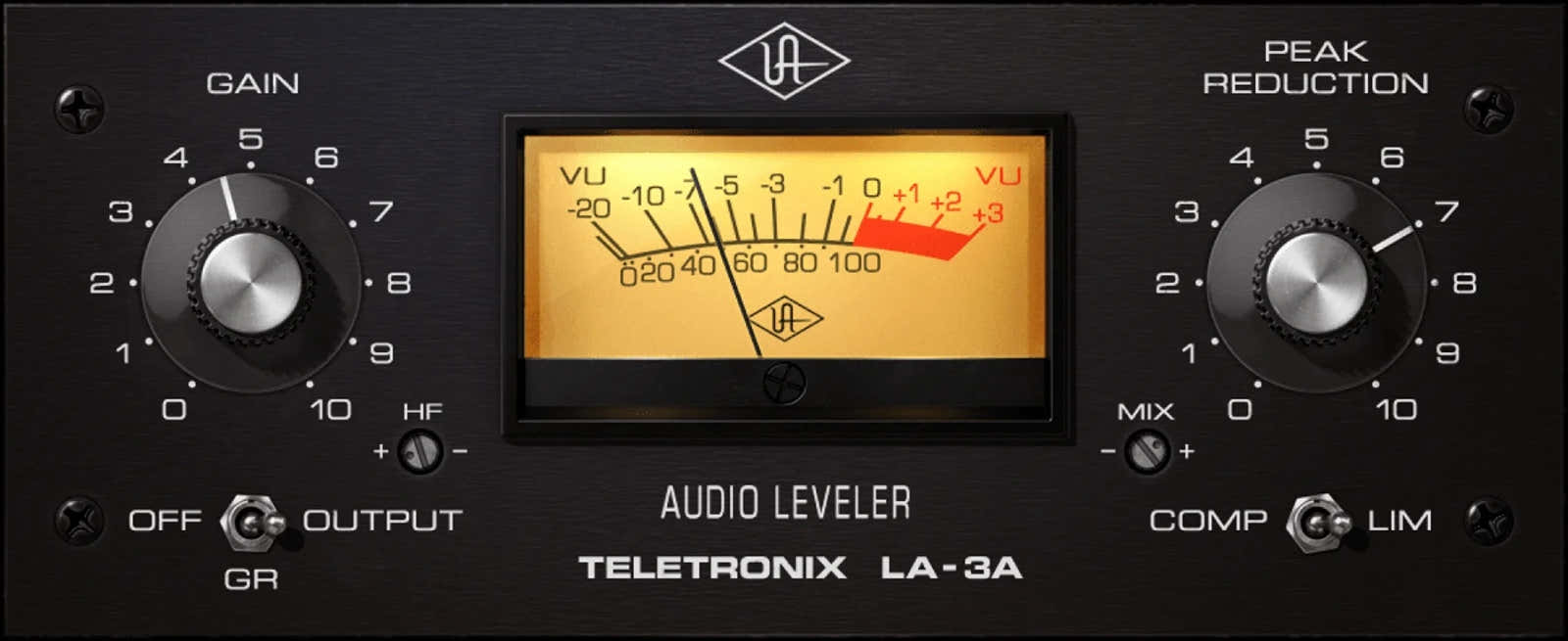 UAD Teletronix LA-3A Livellatore audio classico