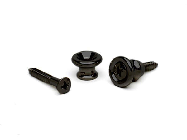 Gotoh Gibson* Stile Bottone per Tracolla Nero (2)