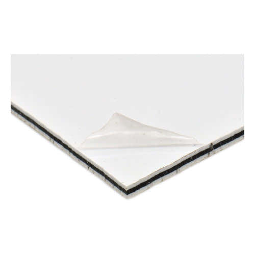 Materiale Placca Paraplettro 29 X 48cm X 2.4mm 3 Strati Bianco
