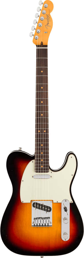 Telecaster '60s Custom American Ultra Luxe Vintage RW Sunburst a 3 colori