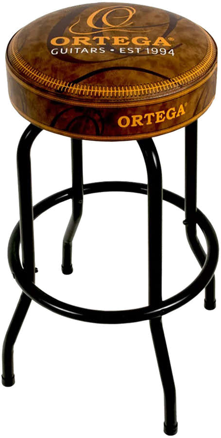 Sgabello nero e marrone 30"
