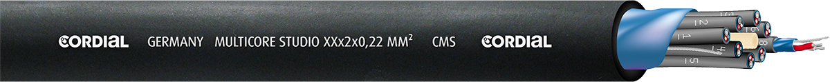 Cavo Multipolare 12 Coppie 2 X 0,22mm - 15 M