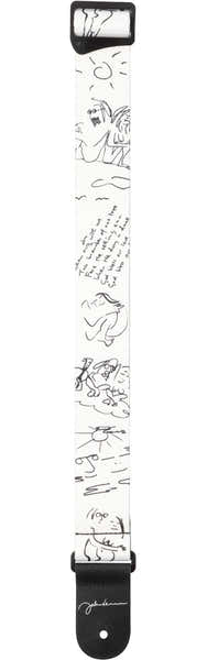 John Lennon Art Series Polyester Strap - John & Yoko