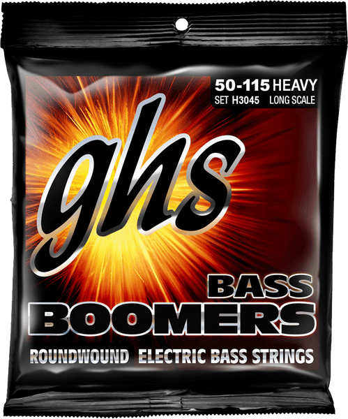 GHS BOOMERS BASSES BOOMERS ROUND WIRE STRINGS HEAVY SET 50-70-95-115