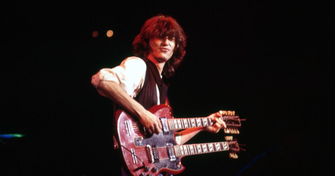 Jimmy Page e la sua chitarra Gibson a doppio manico: dietro un mito del rock