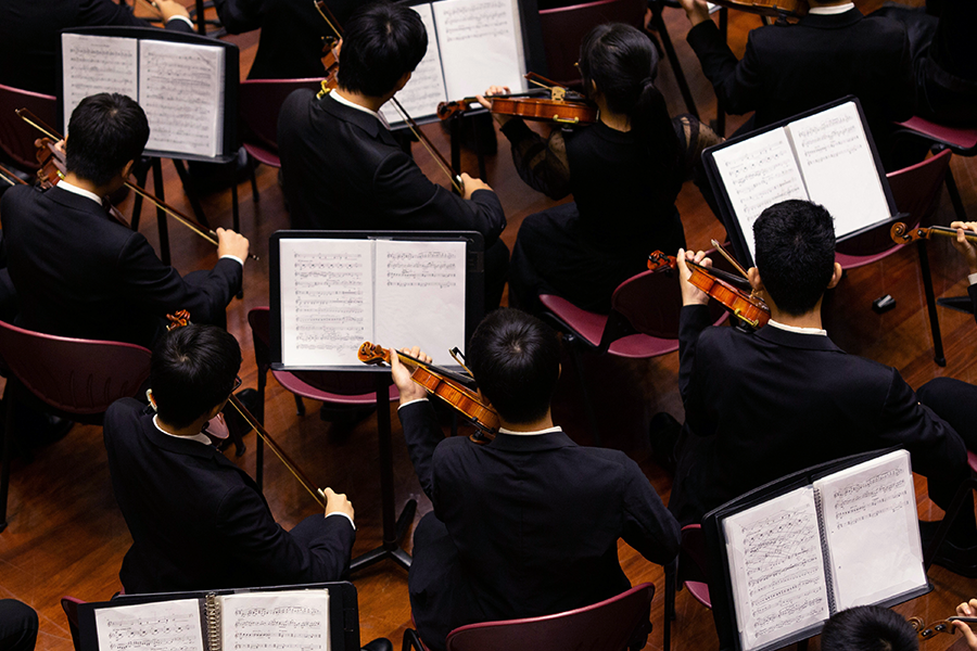 mobili di orchestra