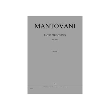 Mantovani - Entre Parenthèses - Pianoforte