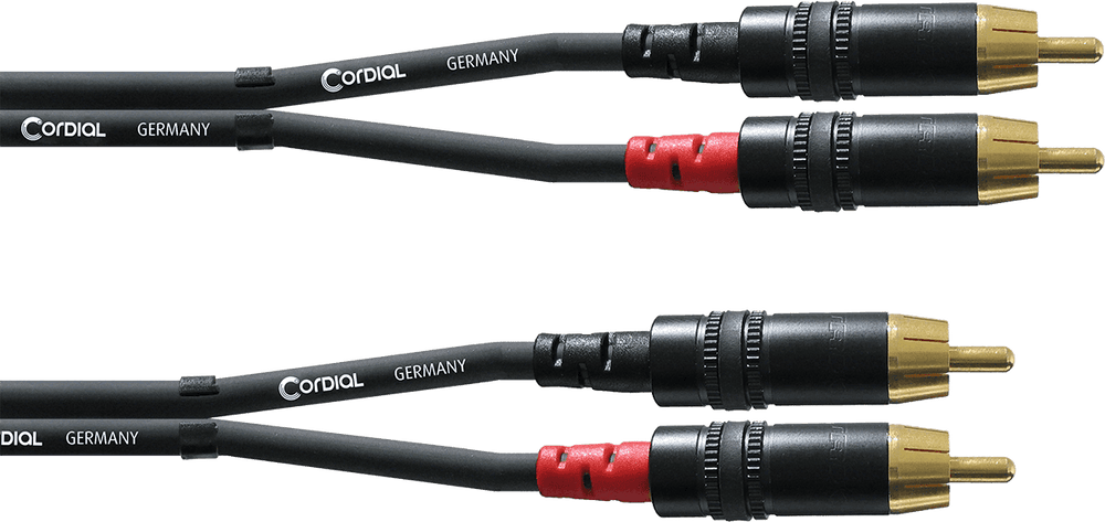 Cordial Cavo Audio Doppio RCA 1,5 M