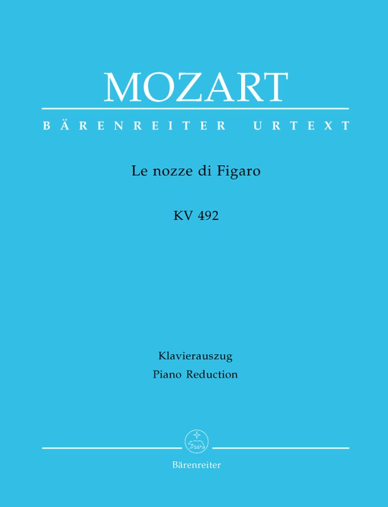 Mozart W.A. - Le nozze di Figaro Kv 492 - Voce e Pianoforte