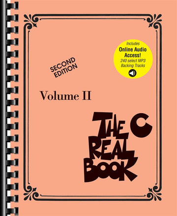 The Real Book Vol.2 2ND edizione Strumenti in C + Audio online