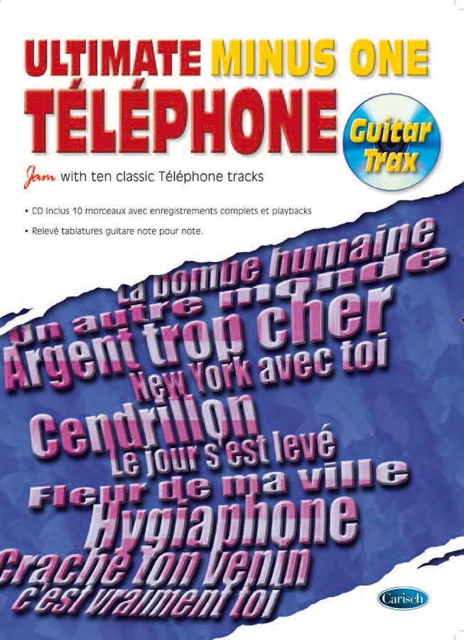 Telephone - Ultimate Minus One - Tracce per chitarra + CD