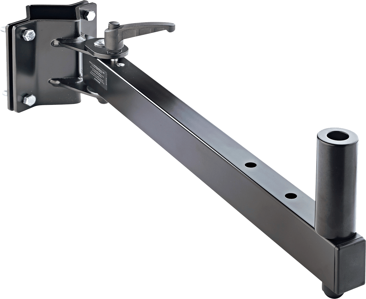 24150-000-55 Supporto da parete nero per altoparlante
