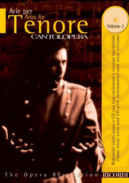 Ricordi CANTOLOPERA: ARIE PER TENORE VOL. 2 + CD