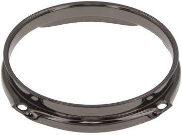 H23-6-4BK - Cerchio 6" 4 Tiranti Nero Super Tripla Flangia 2.3mm