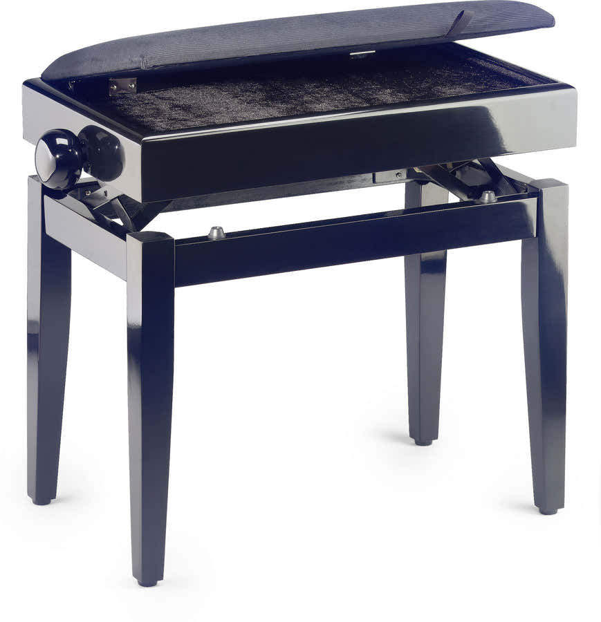 Panca per tastiera PB55 BKP VBK Nero lucido