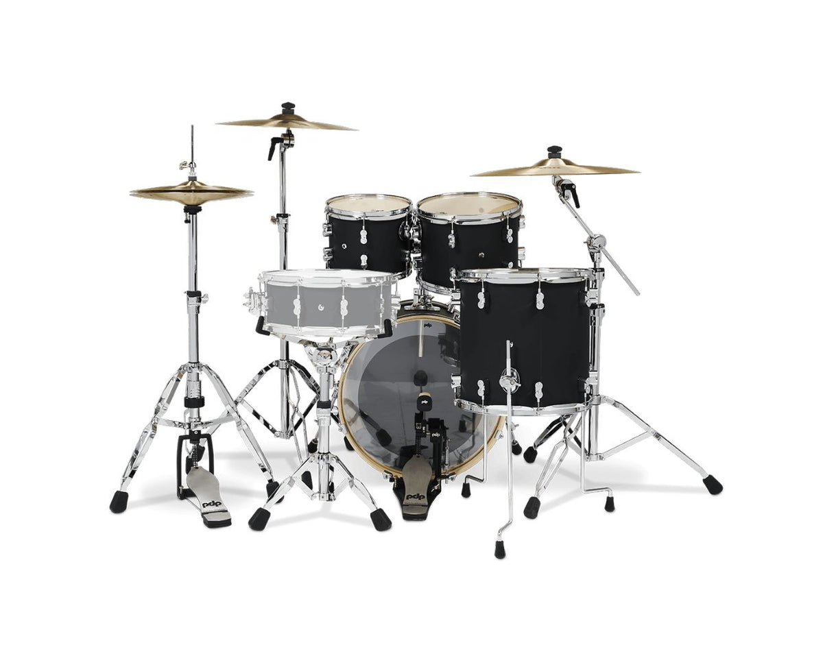 SHELL SET CONCEPT MAPLE FINISH PLY CM4 KIT 20" SATIN BLACK PDCM20FNBK