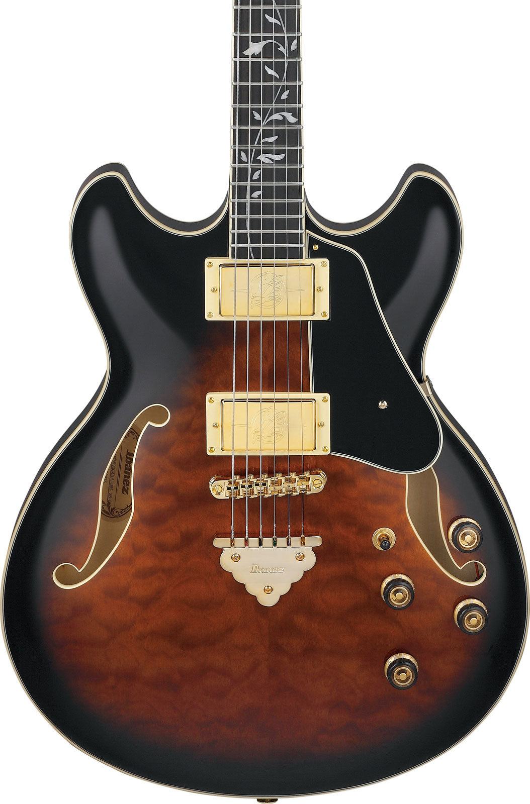 AS93QMSP-DBS Sunburst Marrone Scuro Artcore Expressionist
