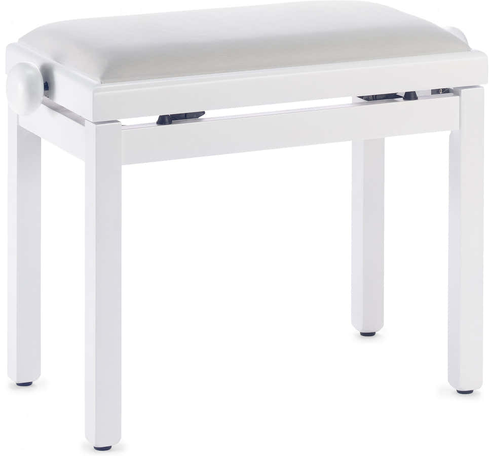 Panca per tastiera PB39 WHM VWH Bianco opaco