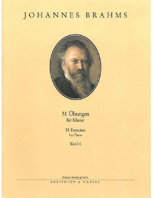 Brahms J. - 51 Exercices - Piano