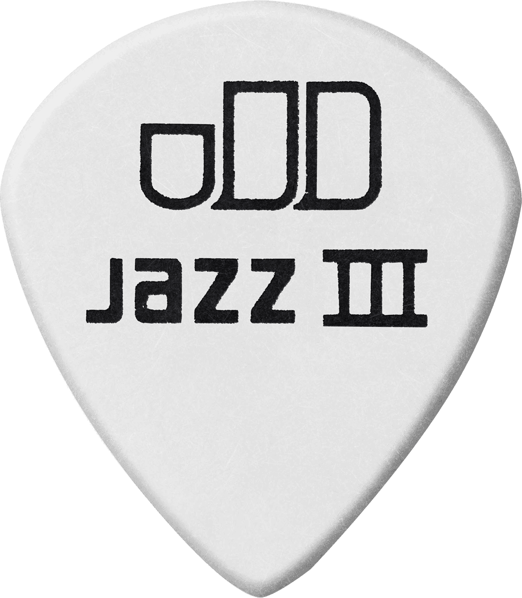 12 x 1,50mm Tortex Bianco Jazz III