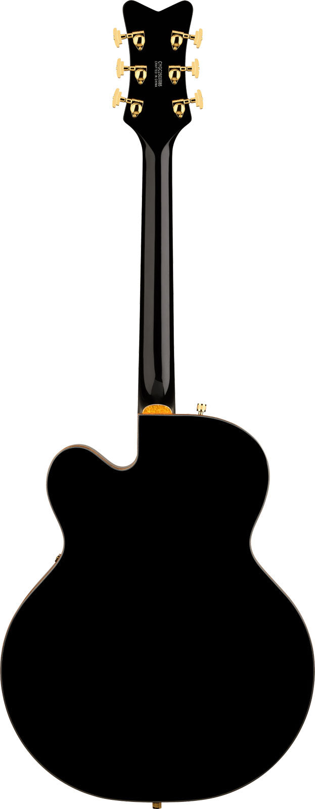 Synchromatic Falcon a corpo cavo Single-Cut con Bigsby EBO Nero