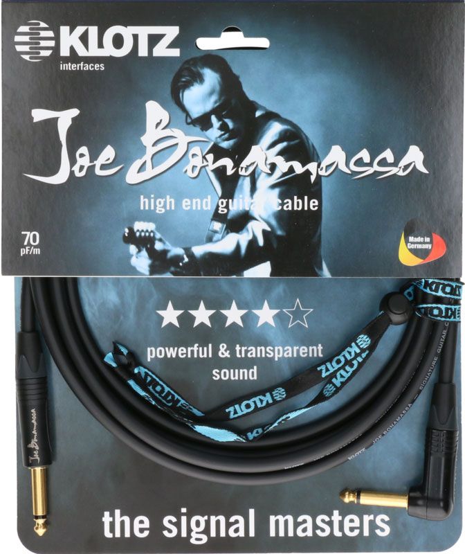 Joe Bonamassa Chitarra 4,5M Jack Mono-Jack Mono Angolato,