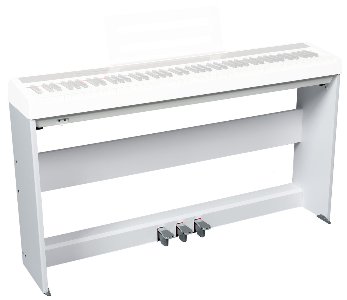 Woodbrass Supporto per tastiera per XP2 Bianco