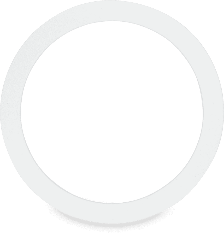 Foro 4" Bianco