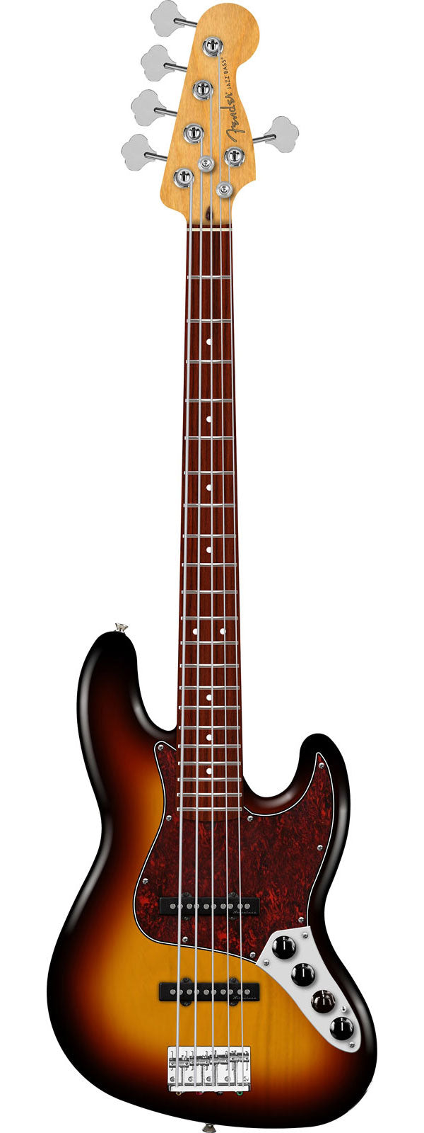 Jazz Bass V Active Player II Modified RW Sunburst a 3 tonalità
