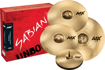 255XCPB Pack AAX Set Promozionale 14/16/21 + 18" +9 Giorni Di Prova DRUMEO