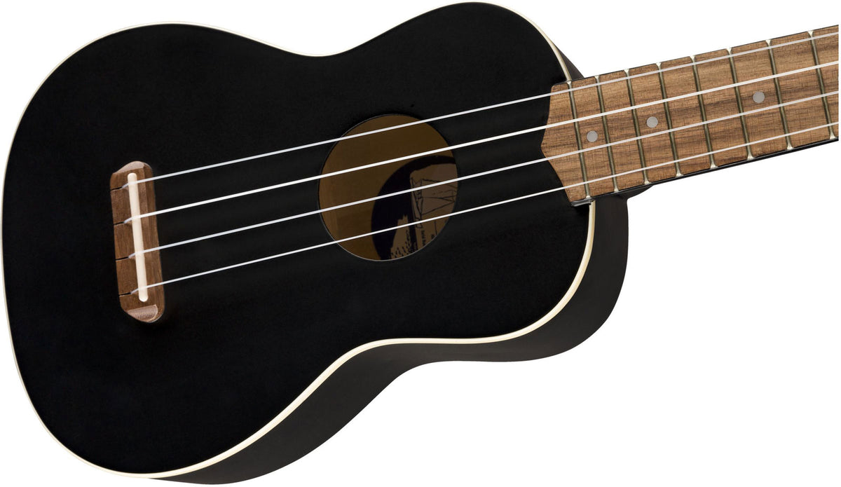 Ukulele soprano Venice WN nero